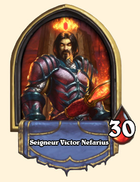 Portrait Seigneur Victor Nefarius Hearthstone