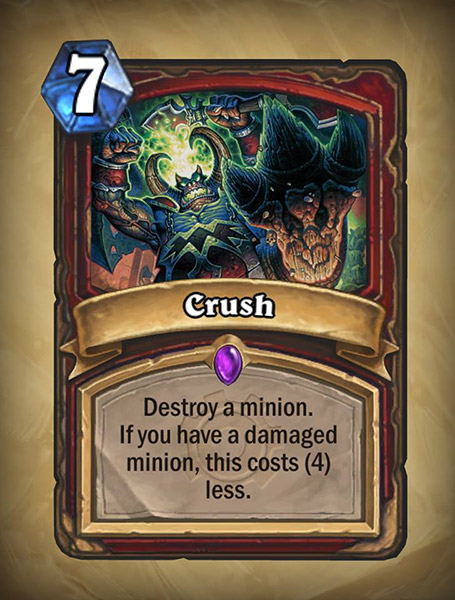 Crush Hearthstone