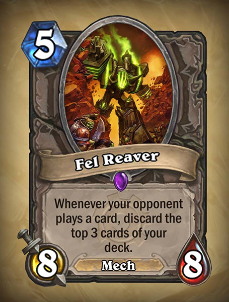 Fel reaver Hearthstone