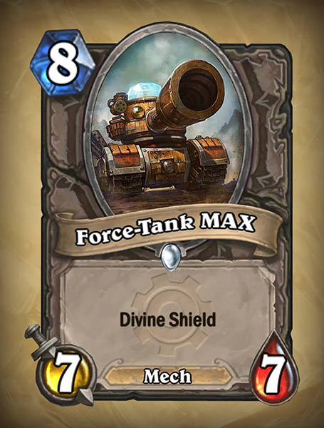 Force Tank Max Hearthstone