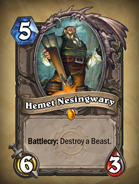 Hemet Nesingwary Hearthstone