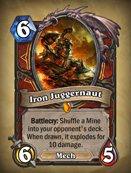 Iron Juggernaut Hearthstone