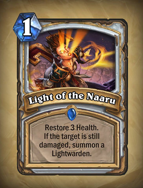 Light of the Naaru Hearthstone