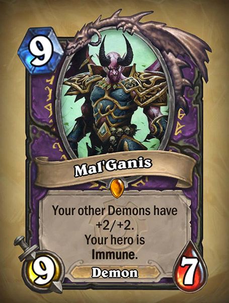 Mal'ganis Hearthstone