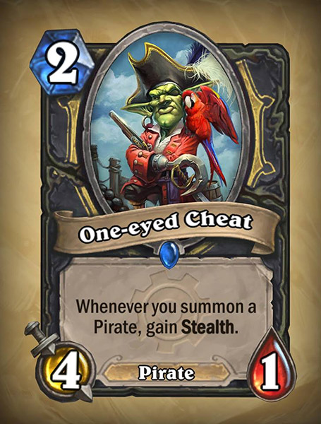 One eyed cheat Hearthstone