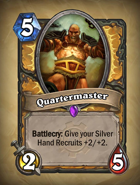 Quartermaster Hearthstone