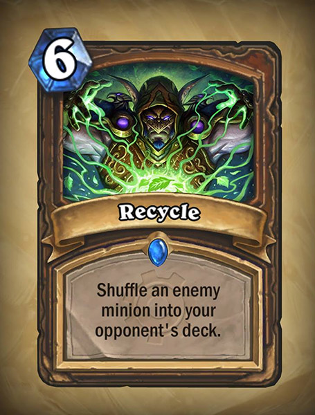 Recycle Hearthstone