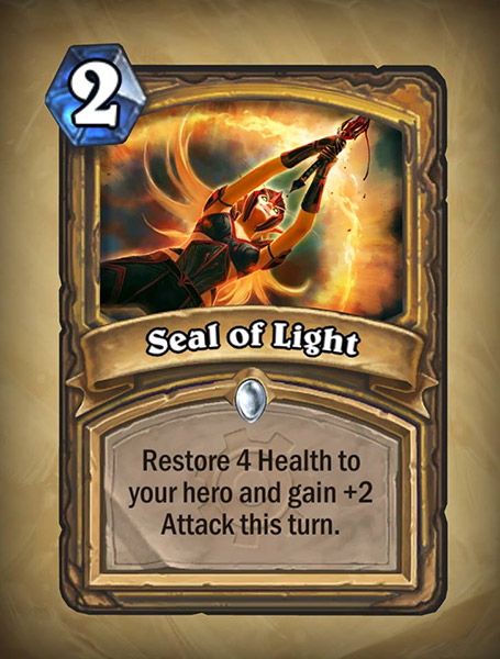 Seal of light Hearthstone