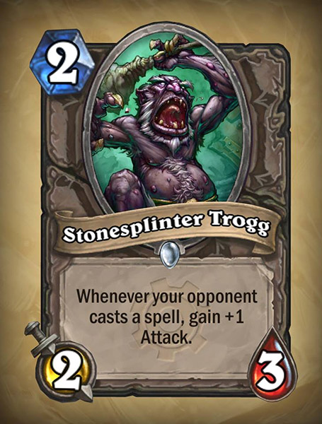 Stonesplinter Trogg Hearthstone