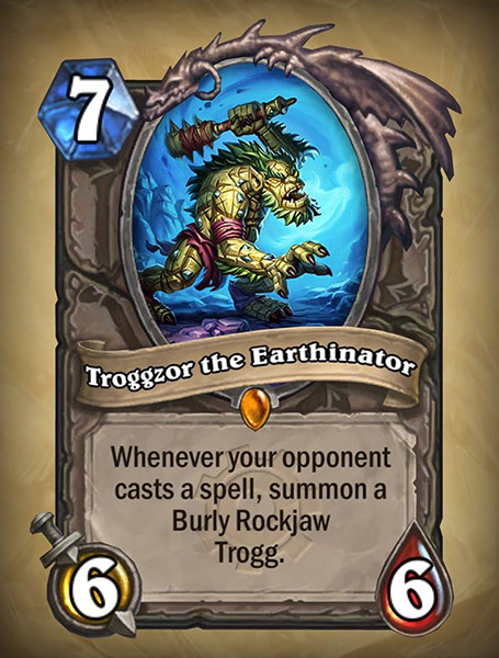 Troggzor the earthinator Hearthstone