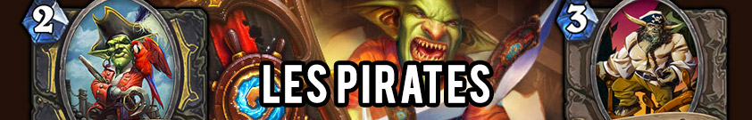 liste des cartes pirate dans hearthstone