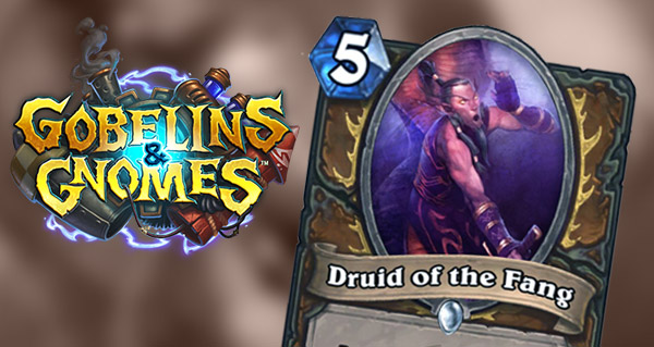 carte druide gobelins et gnomes : druid of the fang