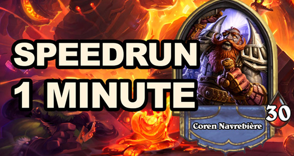 video : tuer coren navrebiere en 1 minute (speedrun)