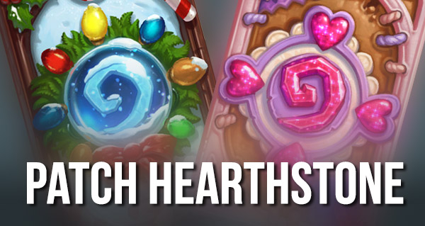 Patch Hearthstone Dos De Carte Bras De Fer Events Saisonniers