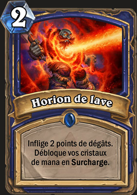 Horion de lave carte Hearthstone