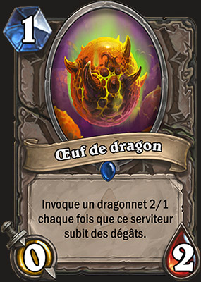 Oeuf de dragon carte Hearthstone