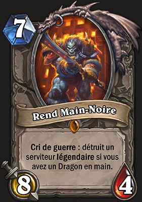 Rend Main-Noire carte Hearthstone