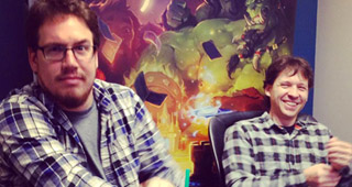 Ben Brode et Mike Doanis pendant l