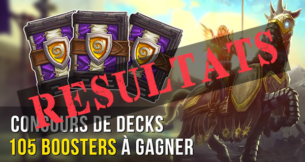 concours de decks grand tournoi : les resultats