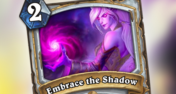 nouvelle carte pretre : embrace the shadows