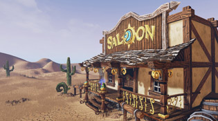 Saloon Hearthstone par Colby Wahl