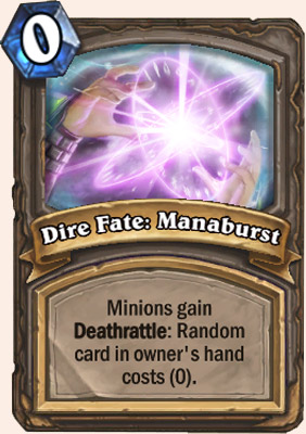 Carte Hearthstone - bonus mana