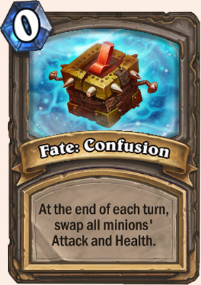 Carte Hearthstone - bonus confusion