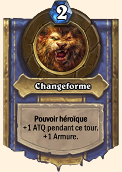 Changeforme : le pouvoir héroïque du Druide dans Hearthstone