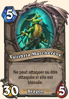 Carte Hearthstone Valithria Marcherêve