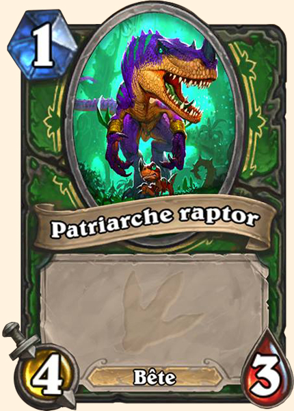 Patriarche raptor Hearthstone