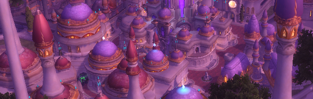 Dalaran au dessus des Îles brisées dans World of Warcraft : Legion