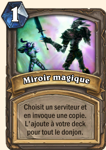 Carte Hearthstone - Miroir magique