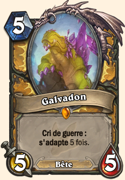 Carte Galvadon, récompense de la quête Paladin