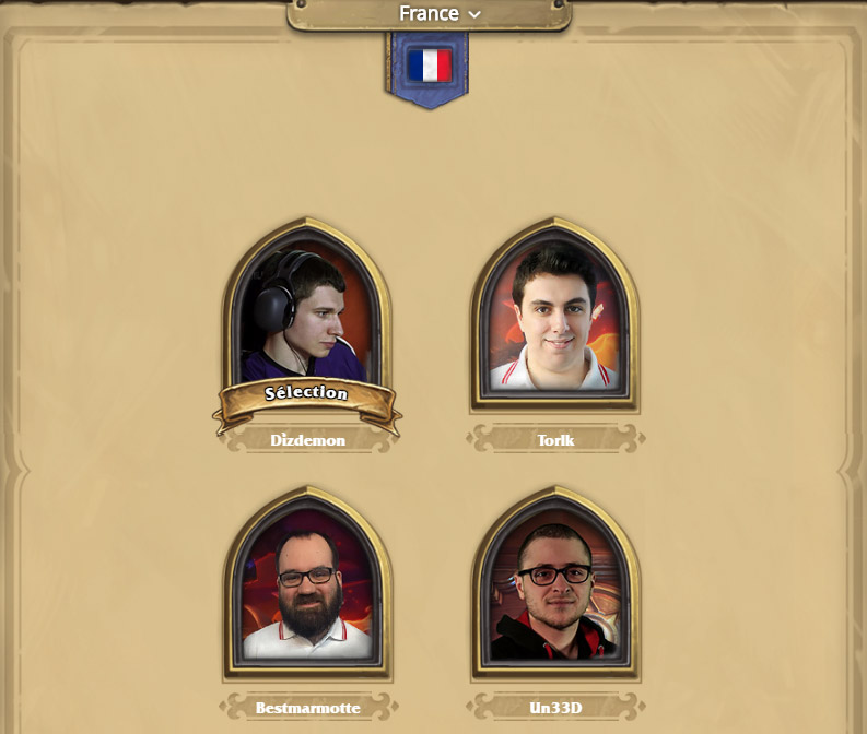 Hearthstone Global Games - Les joueurs sélectionnés pour la France