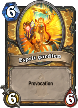 Carte Hearthstone - Esprit gardien