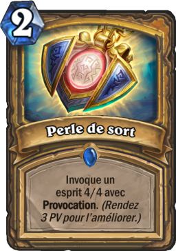 Carte Hearthstone - Perle de sort