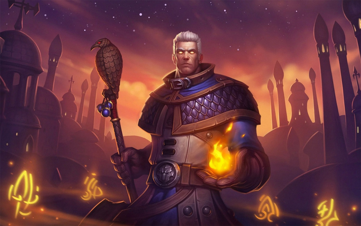 Khadgar est un héros alternatif pour le Mage dans Hearthstone