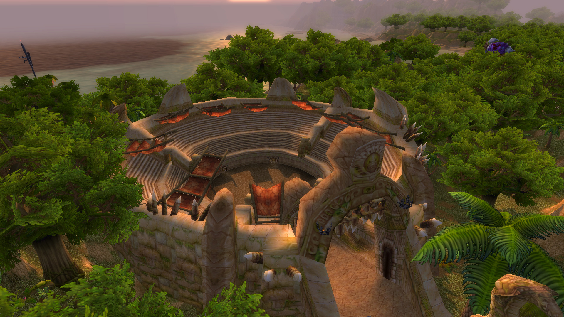 L'arène Gurubashi dans World of Warcraft