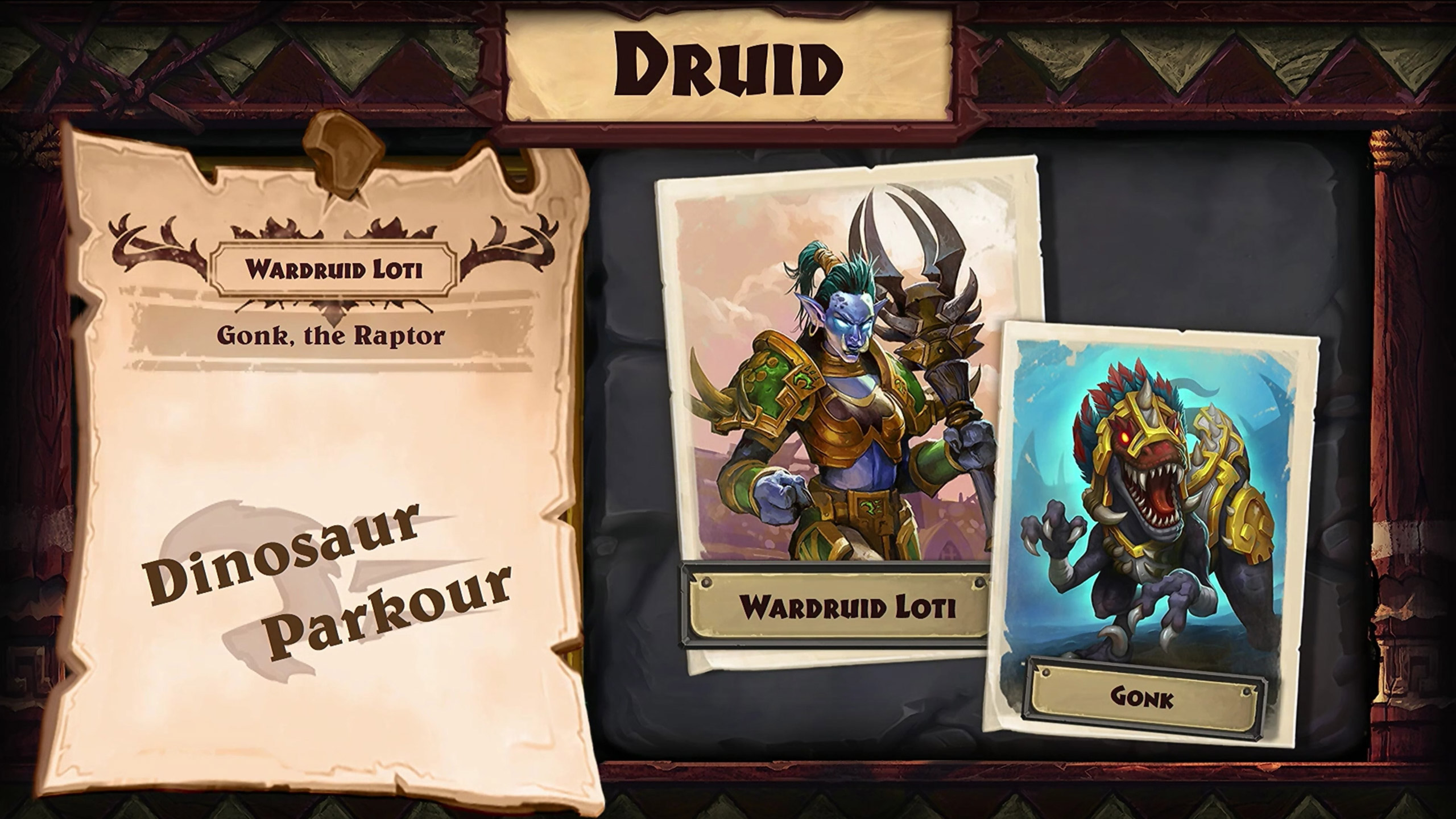 Druide : Les Raptors de Gonk