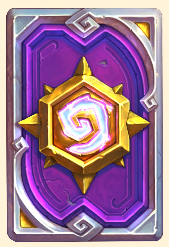 Dos de carte Hearthstone - Cheermote