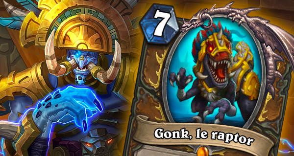 gonk, le raptor : le loa legendaire du druide revele