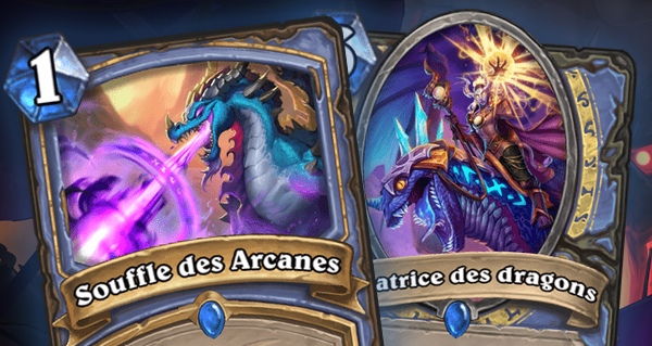 envol des dragons : 1 sort et 1 serviteur rares pour le mage