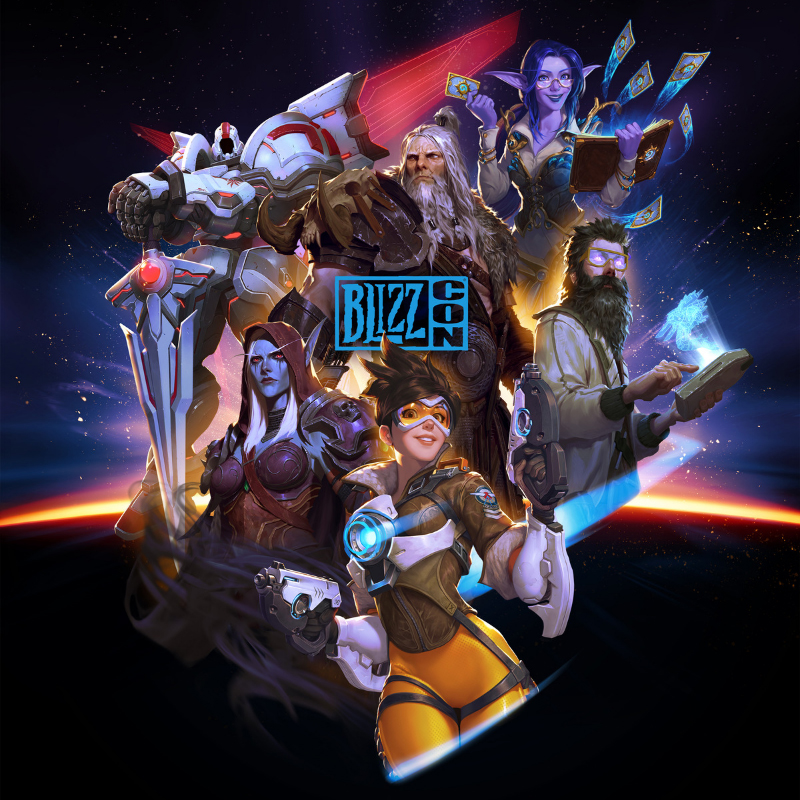 L'affiche officielle de la Blizzcon 2019