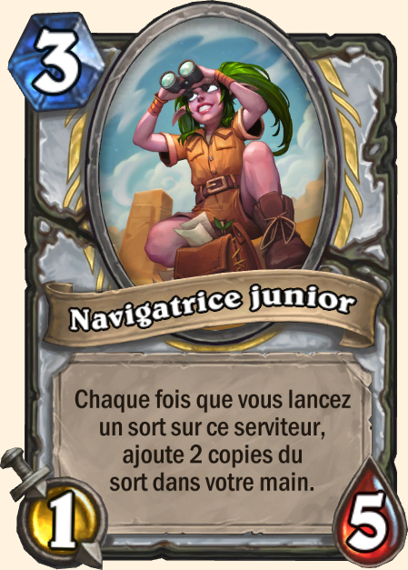 Navigatrice junior - Hearthstone Tombes de la Terreur