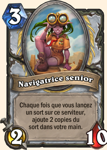 Navigatrice senior - Hearthstone Tombes de la Terreur