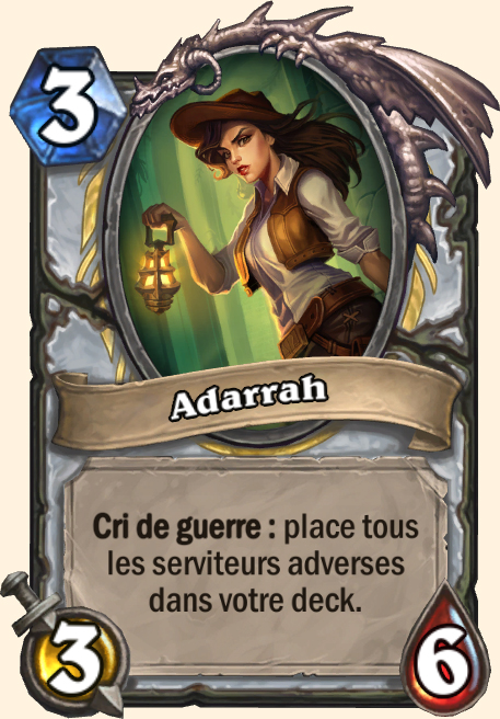 Adarrah - Hearthstone Tombes de la Terreur