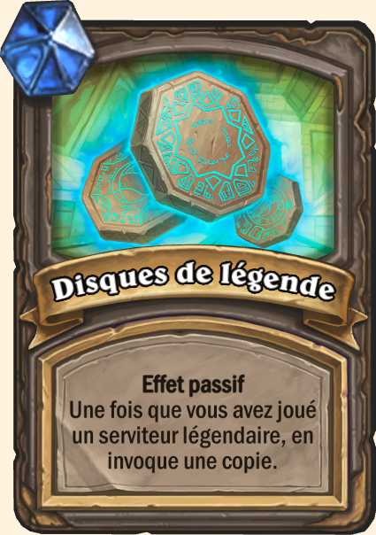 Disques de légende - Hearthstone Tombes de la Terreur