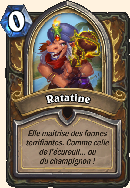 Boss Ratatine - Hearthstone Tombes de la Terreur