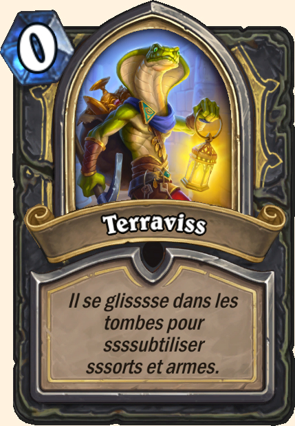 Boss Terraviss - Hearthstone Tombes de la Terreur