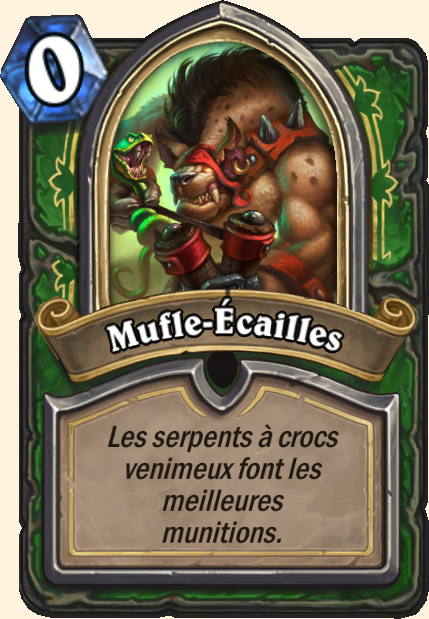 Boss Mufle-Ecailles - Hearthstone Tombes de la Terreur